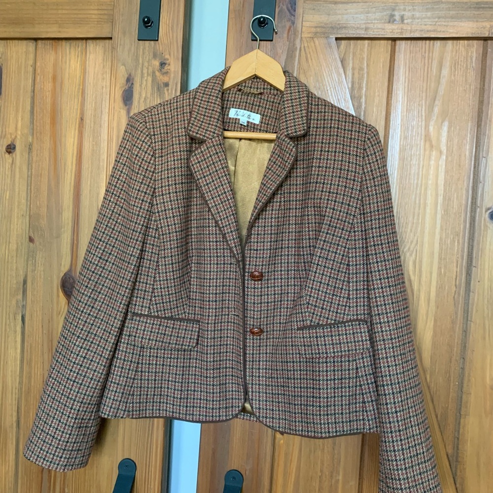 Vintage - Plaid Women's Jacket